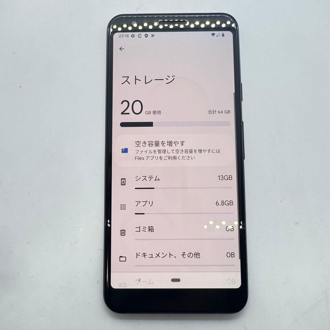【SIMフリー】 Google Pixel 3a 本体 動作確認済み