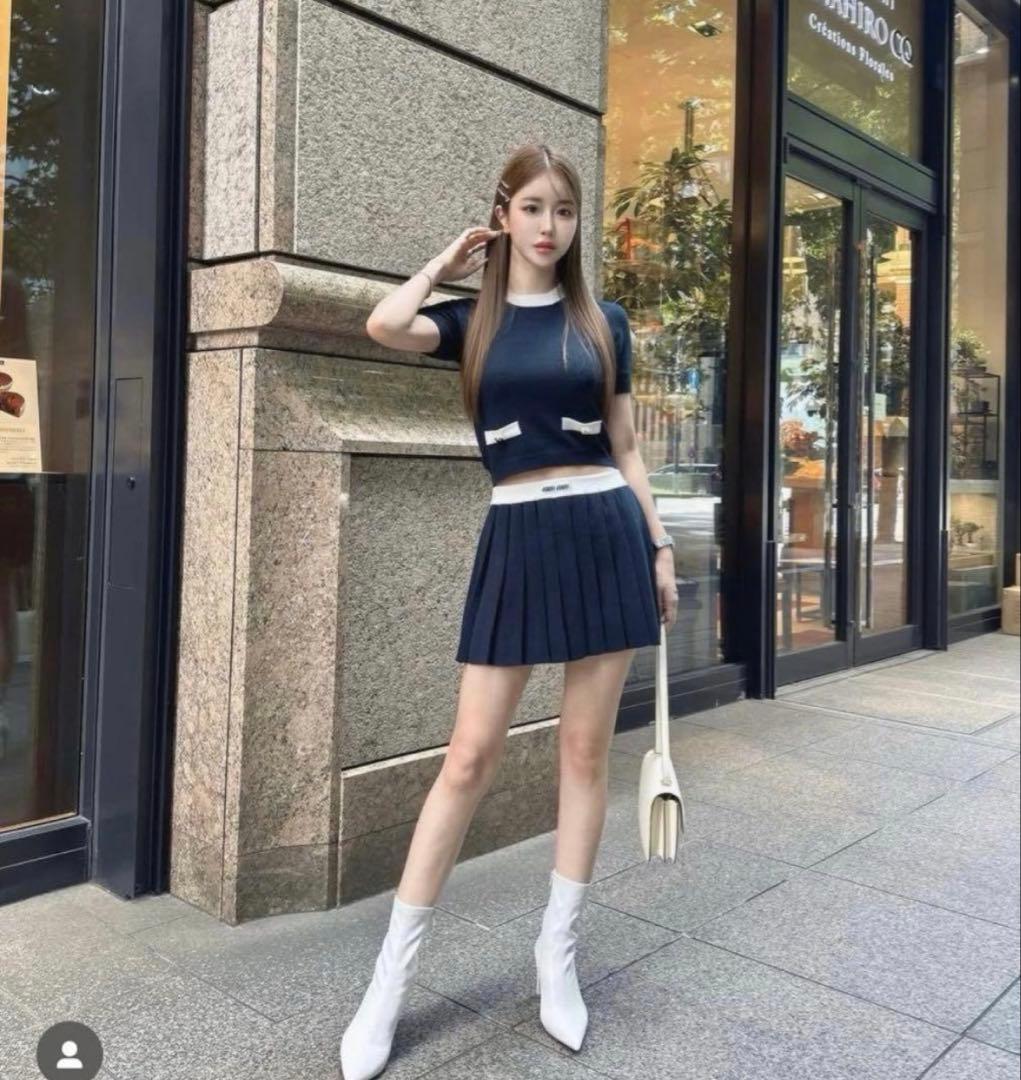 鈴木亜美さんプロデュース　ポインテッドトゥブーティ Lサイズ
