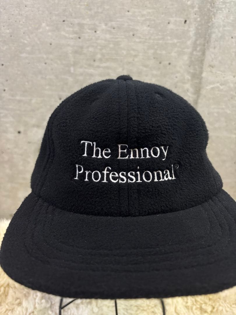 美品 USA製 Ennoy エンノイ フリース キャップ 帽子 スウェット