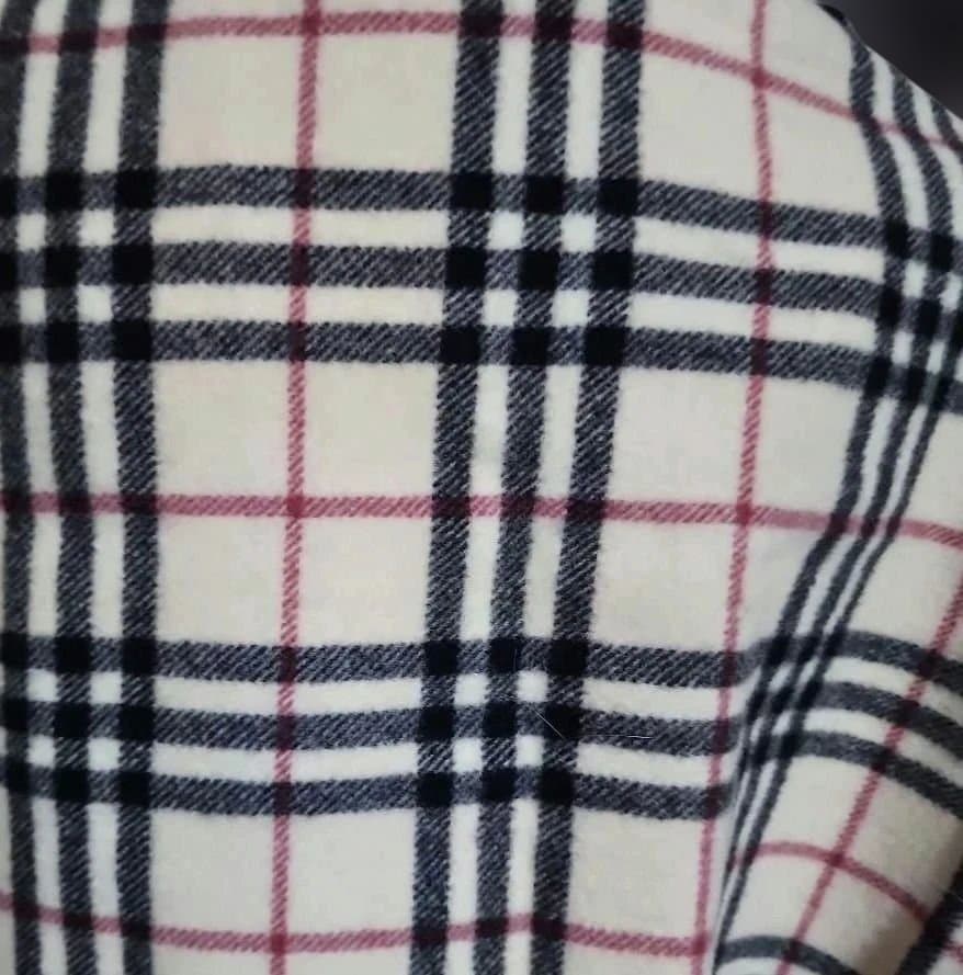 BURBERRY　チェック柄 ショール ベージュ 黒