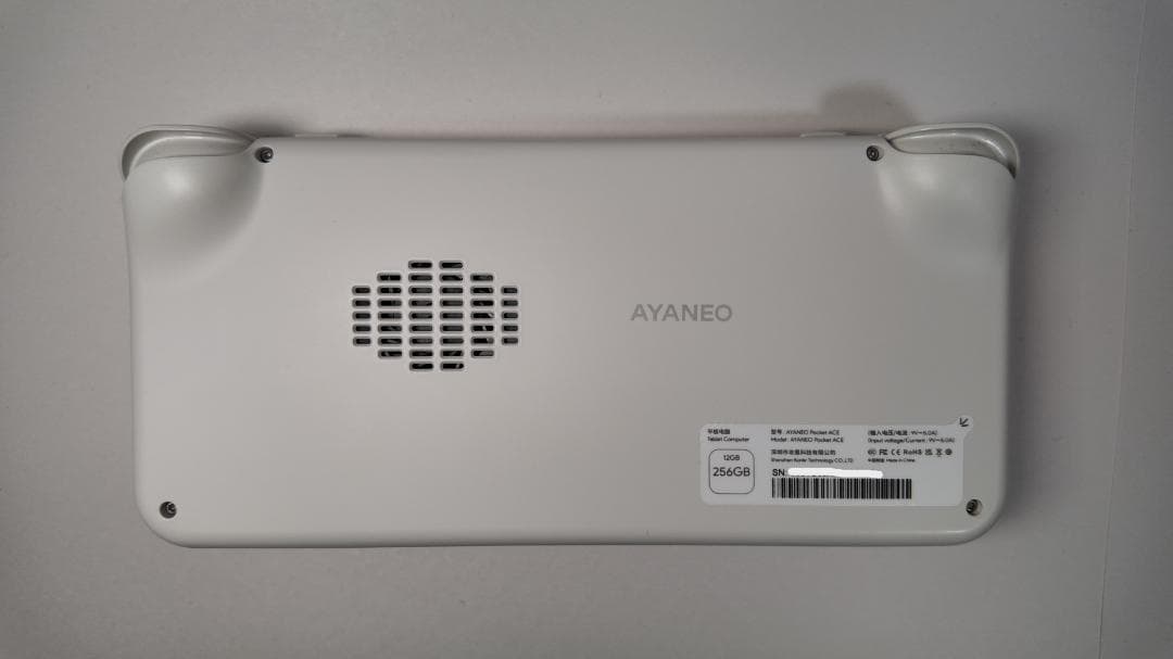 r*o様 AYANEO Pocket ACE ホワイト 12GB+215GB