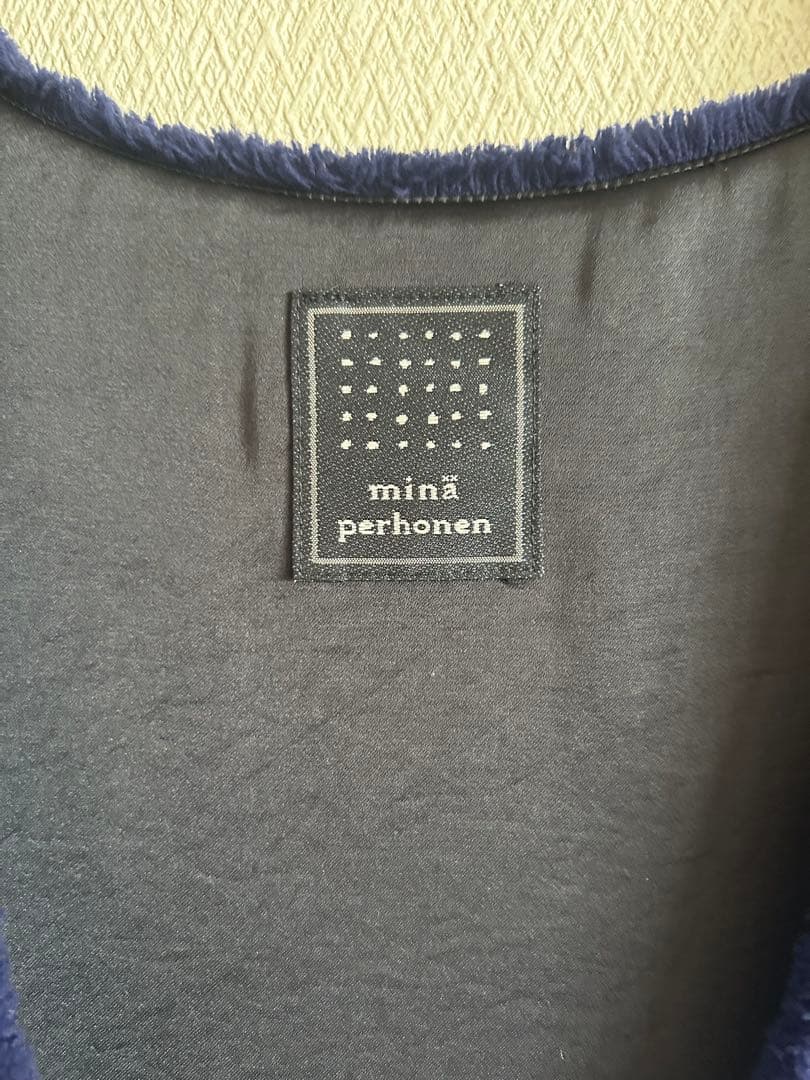 美品　minä perhonen ミナペルホネン tahti ワンピース　38
