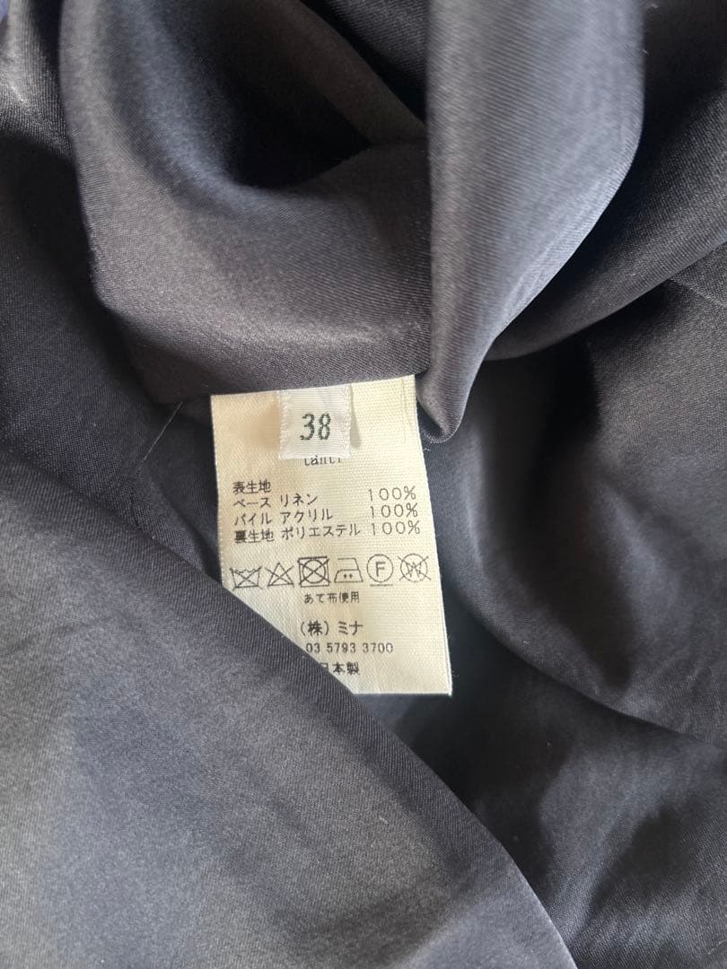 美品　minä perhonen ミナペルホネン tahti ワンピース　38