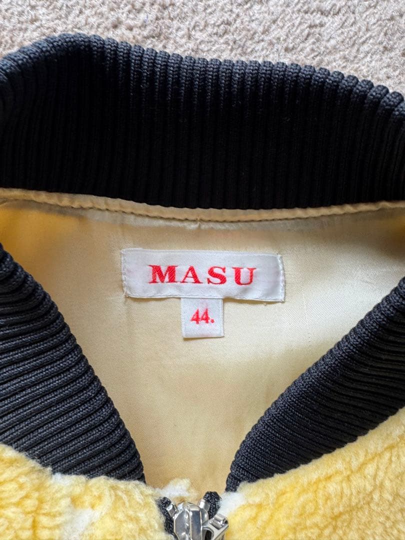 ジャケット・アウター MASU JACQUARD FLEECE BOMBER JACKET