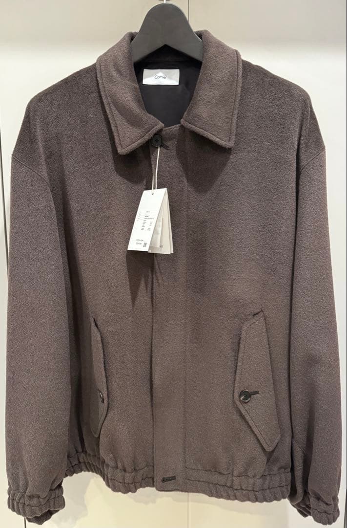 ジャケット・アウター SURI ALPACA/WOOL/SILK BEAVER BLOUSON