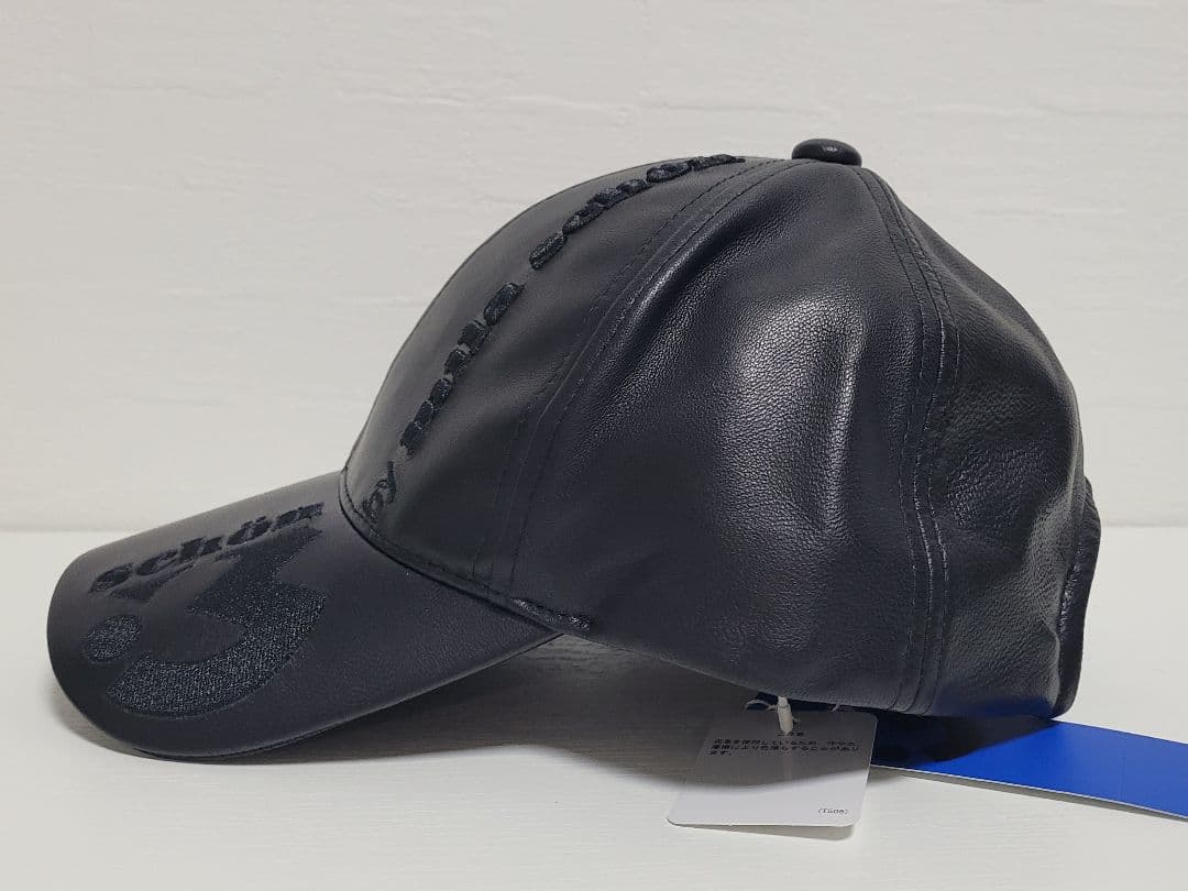 【新品未使用】MILA SCHÖN Sheepskin CAP　BLACK