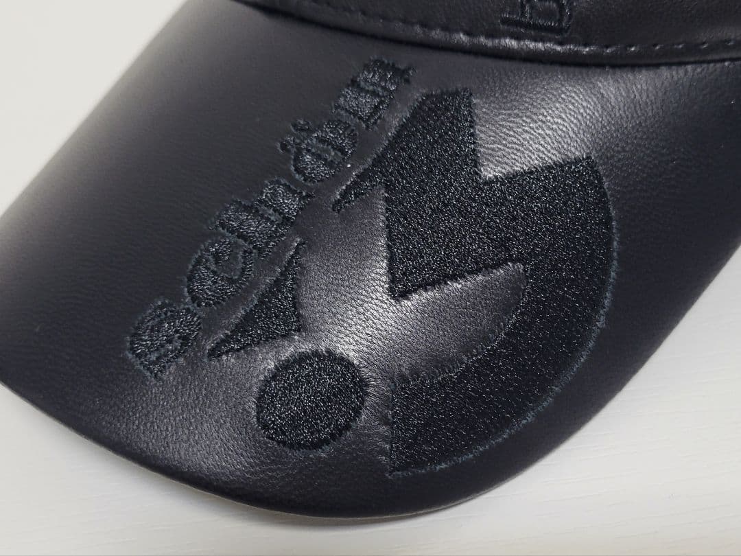 【新品未使用】MILA SCHÖN Sheepskin CAP　BLACK