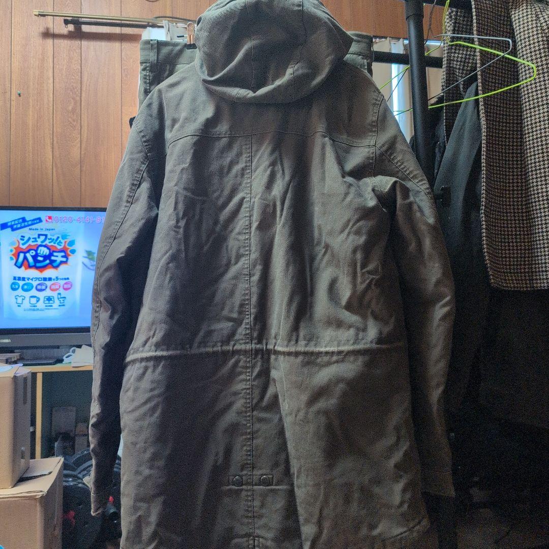 Carhartt カーキ フード付きモッズコート
