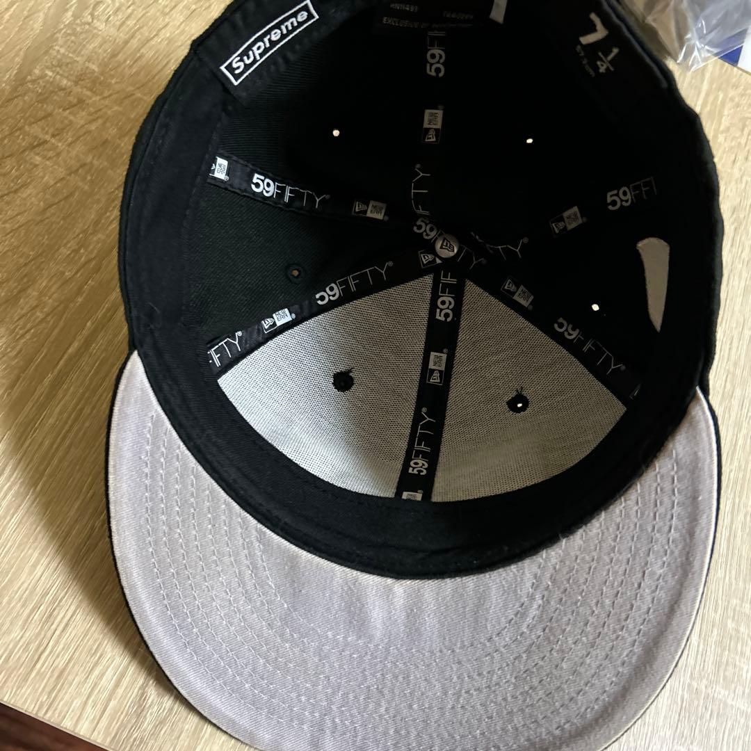 Supreme 59FIFTY キャップ ブラック 7 1/4