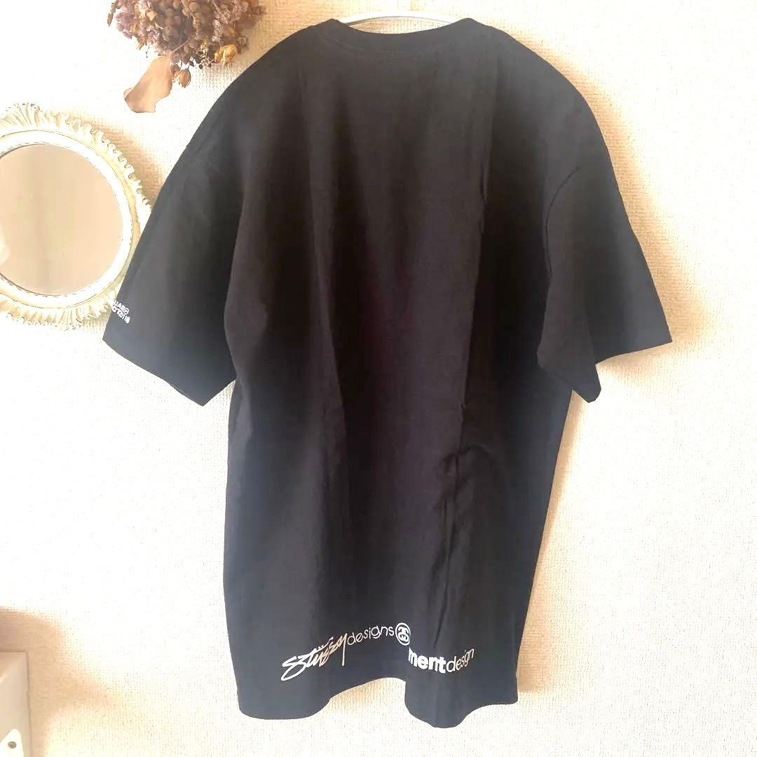 stussy fragment 2011復興支援チャリティーTシャツ ブラックM