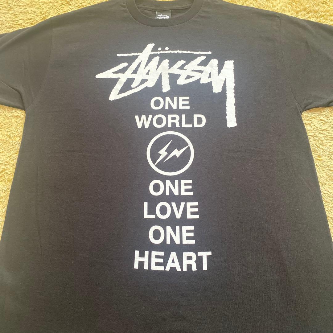 stussy fragment 2011復興支援チャリティーTシャツ ブラックM