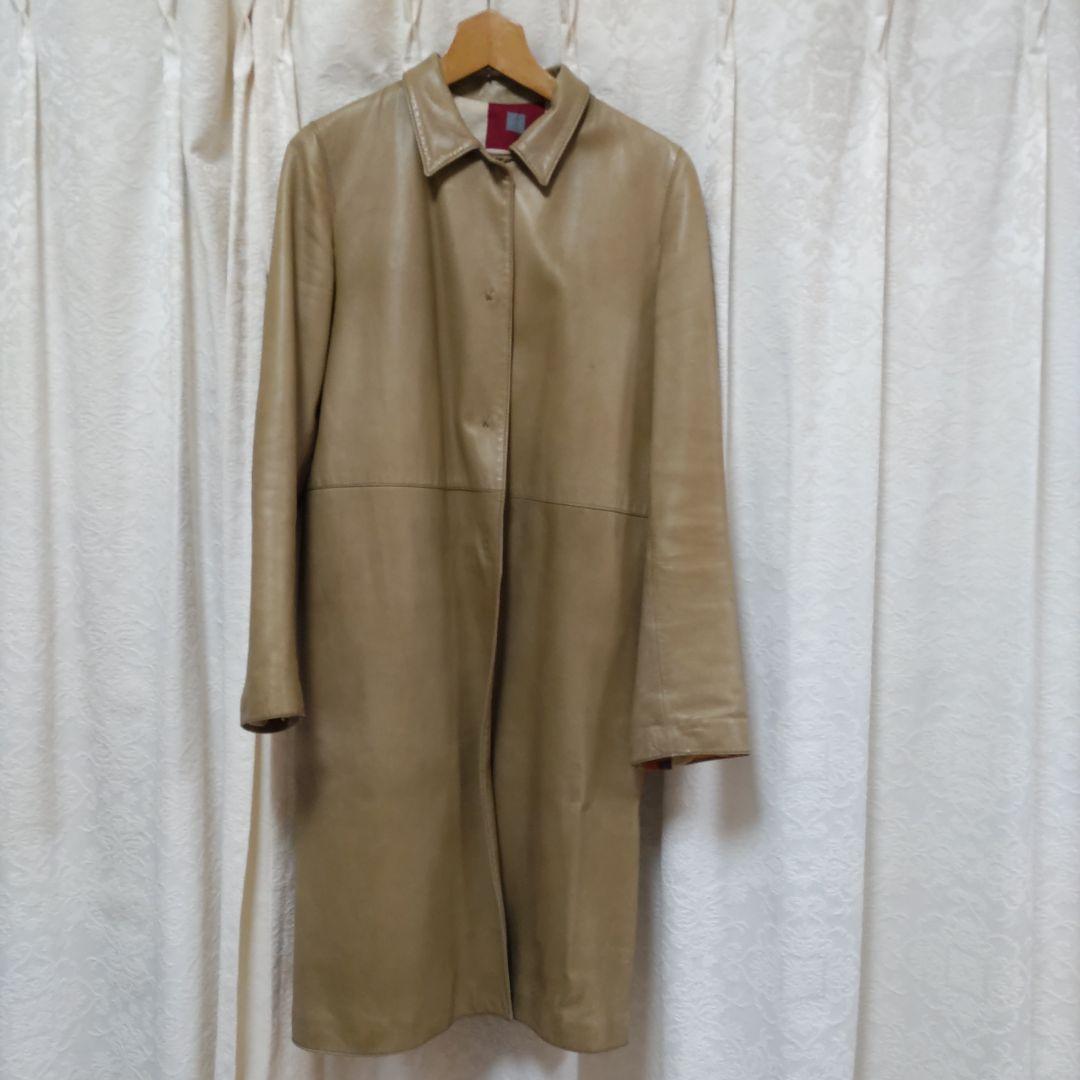 MARNI 本革 ロングコート