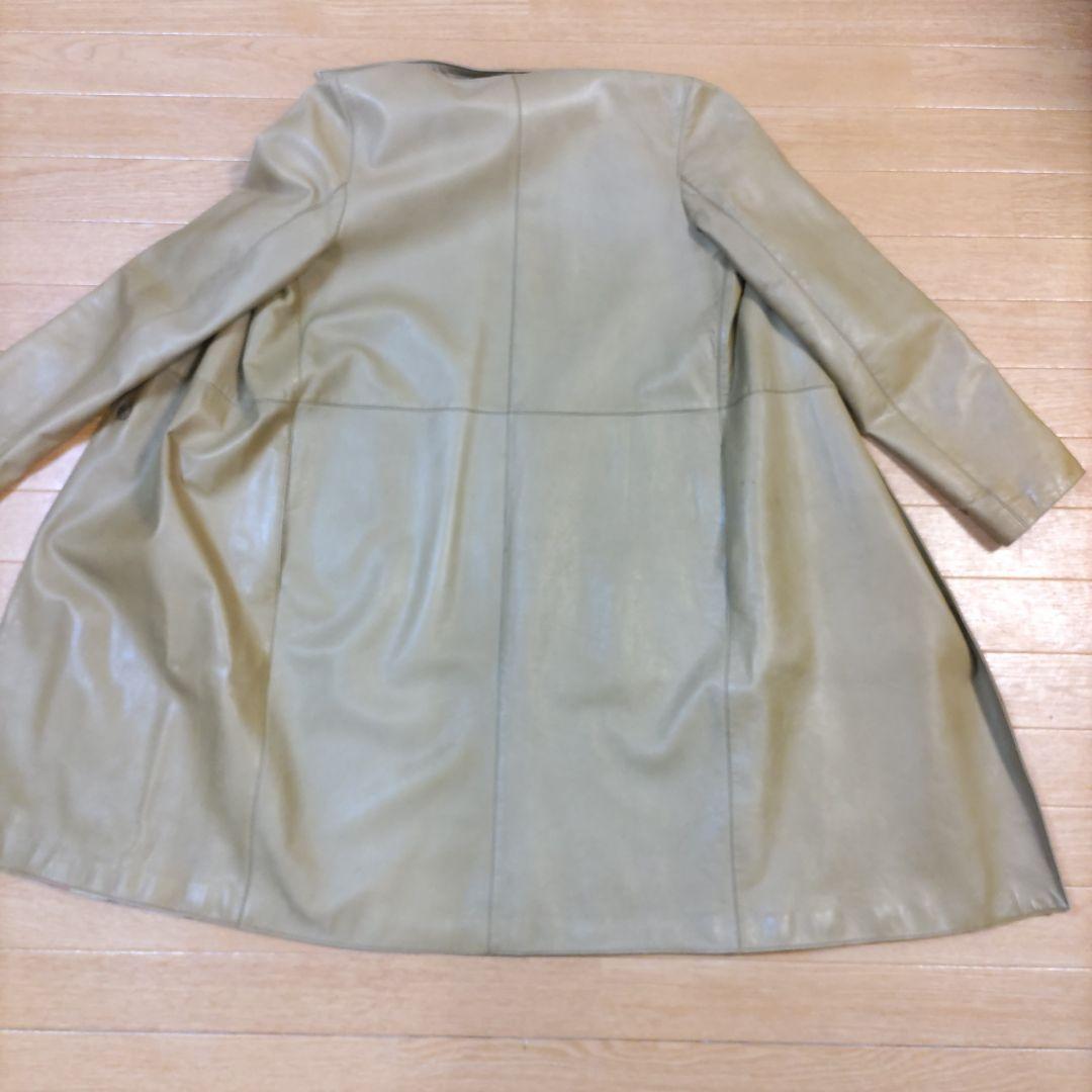 MARNI 本革 ロングコート