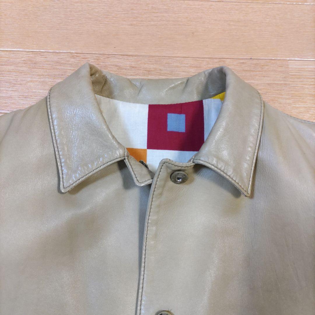 MARNI 本革 ロングコート