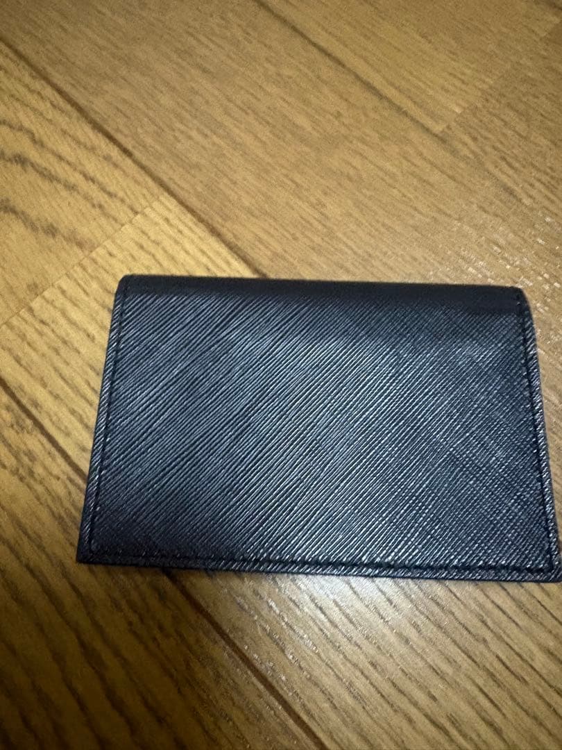 最終値下げ！Salvatore Ferragamo ブラック名刺入れ