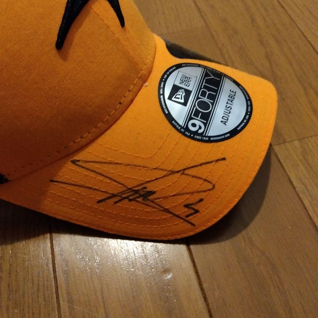 McLaren 9FORTY ランド・ノリス直筆サイン入り
