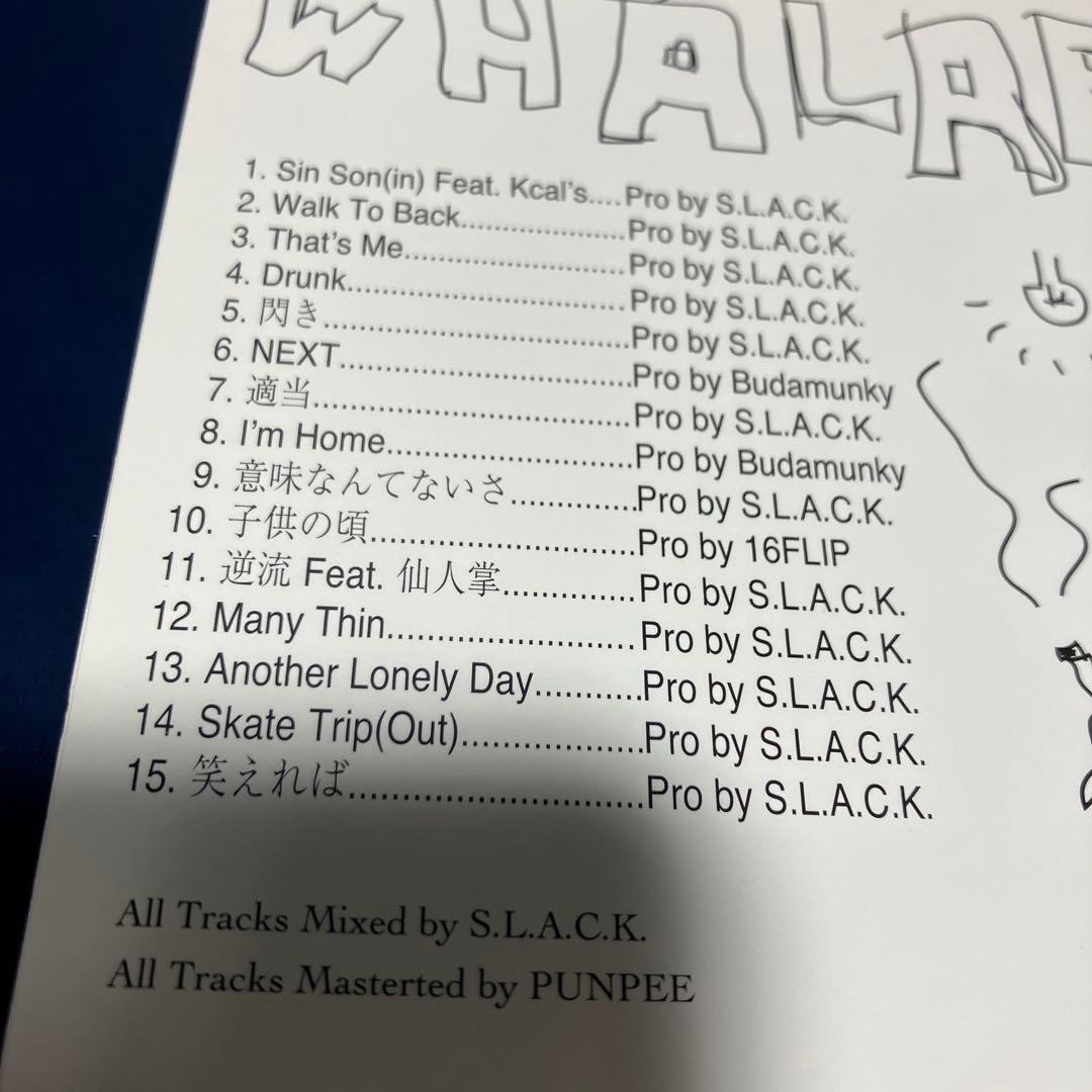 ■廃盤]5lack アルバムCD 「WHALABOUT」■スラック PUNPEE