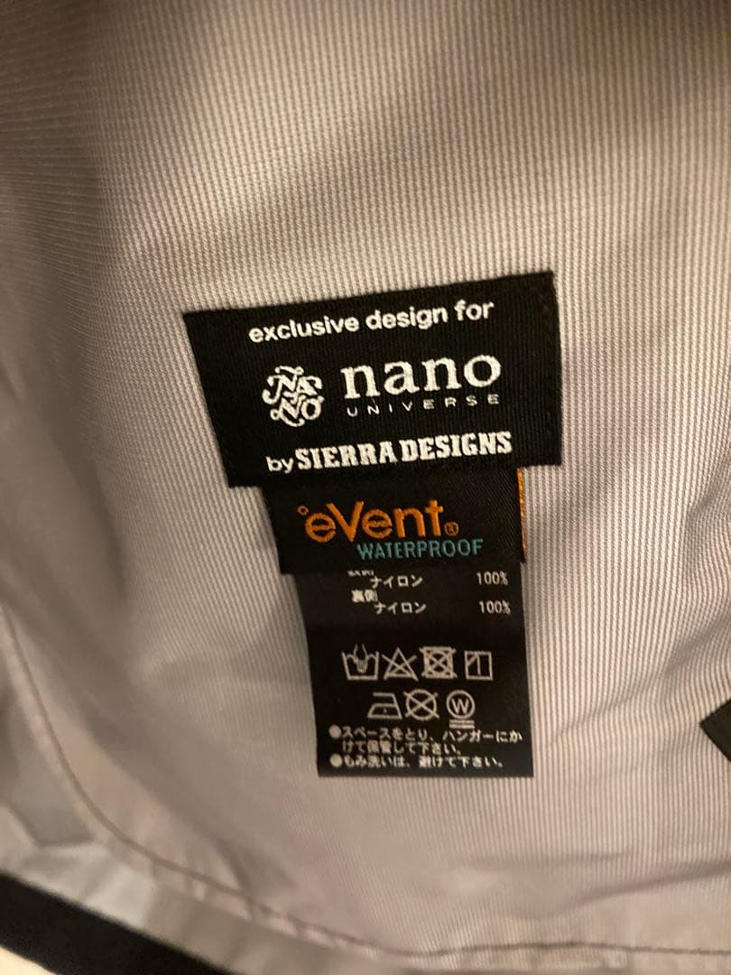 ナノユニバース　ＳＩＥＲＲＡ　ＤＥＳＩＧＮＳ別注ｅＶｅｎｔモッズコート
