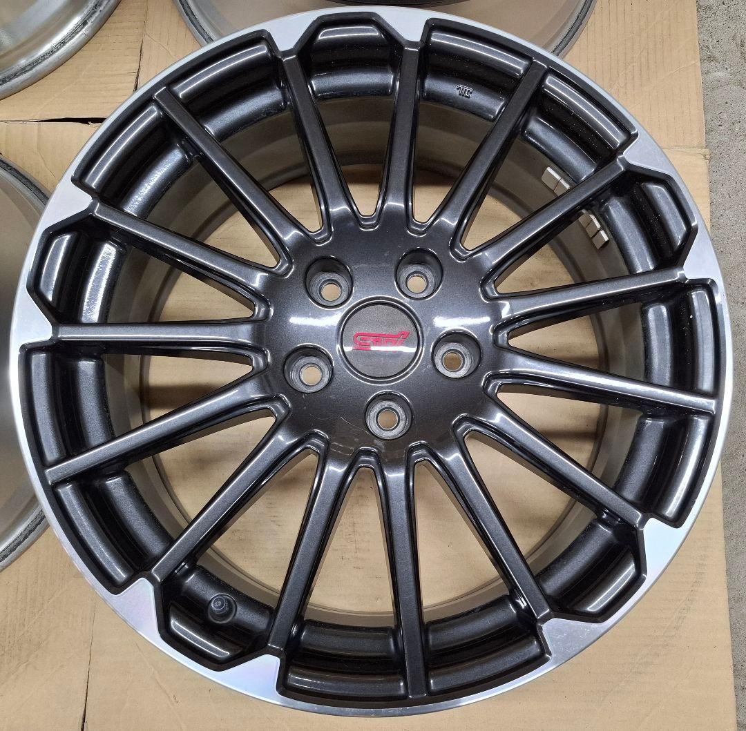 【美品】スバル レヴォーグ STI スポーツ 純正 ホイール 4本 18インチ