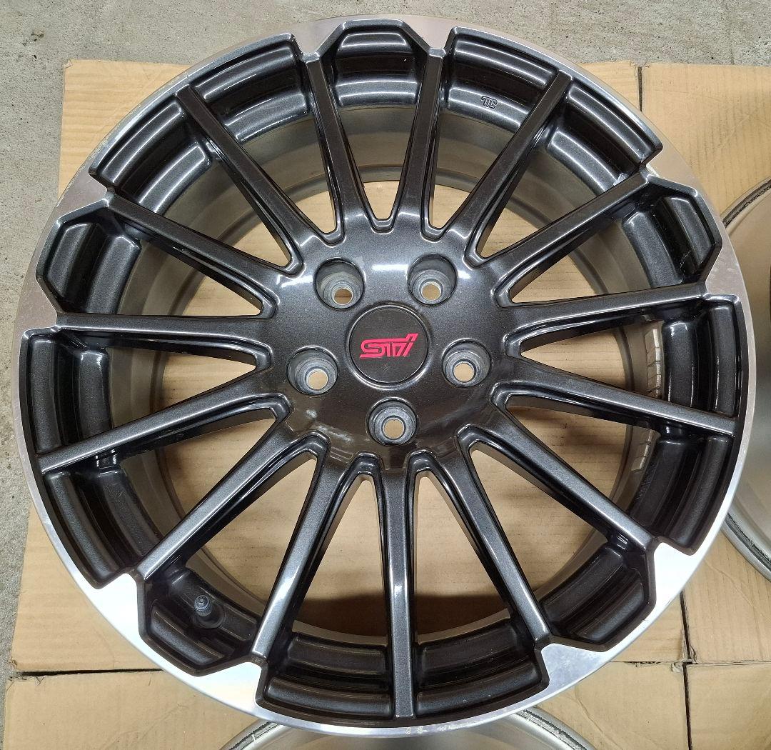 【美品】スバル レヴォーグ STI スポーツ 純正 ホイール 4本 18インチ