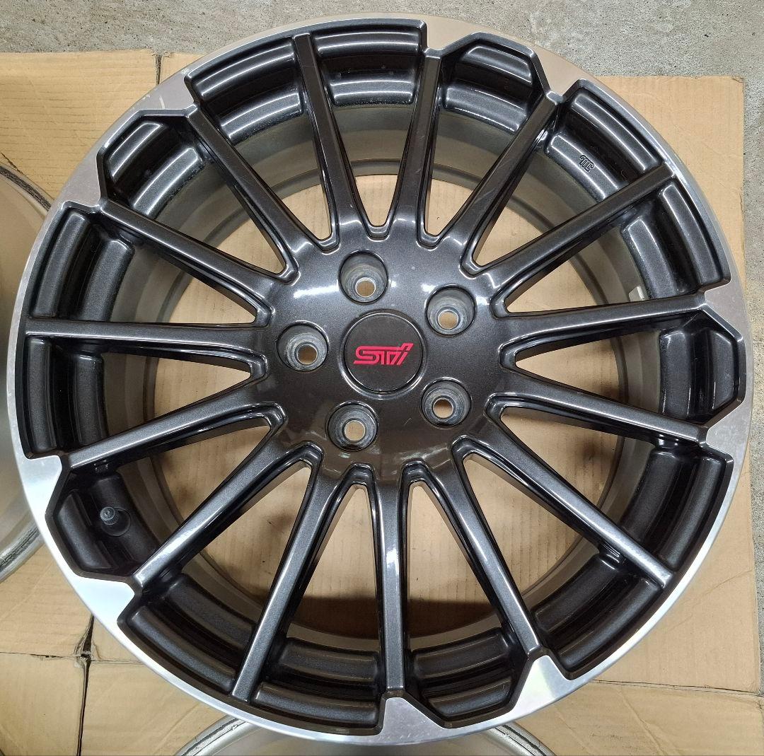 【美品】スバル レヴォーグ STI スポーツ 純正 ホイール 4本 18インチ