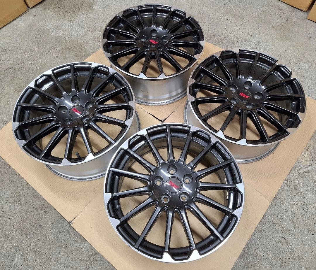 【美品】スバル レヴォーグ STI スポーツ 純正 ホイール 4本 18インチ