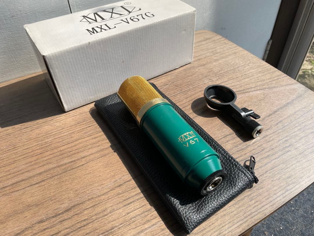 MXL V67G コンデンサーマイク　マイクホルダー 専用ケース付き