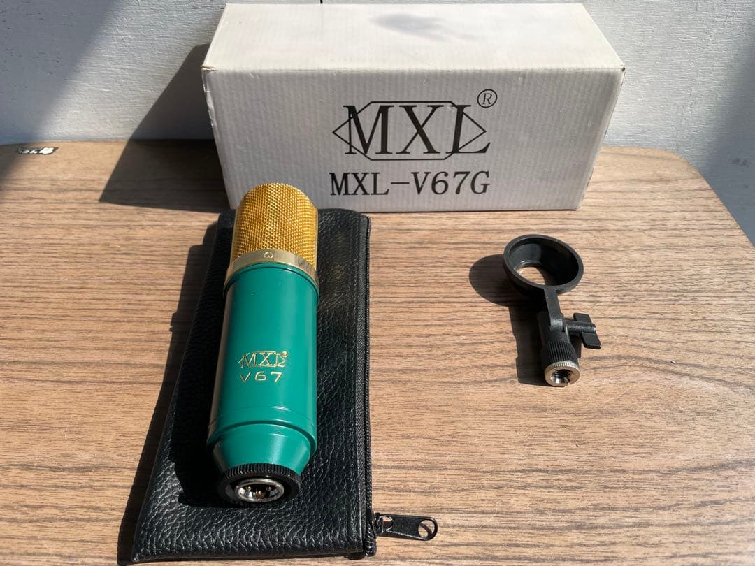 MXL V67G コンデンサーマイク　マイクホルダー 専用ケース付き