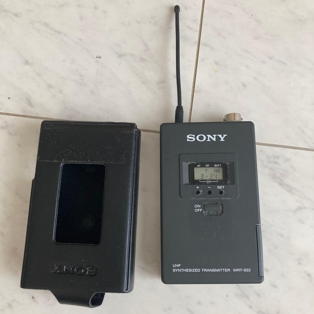 SONY ソニー WRT-822 ワイヤレストランスミッター マイク 送信機 ①