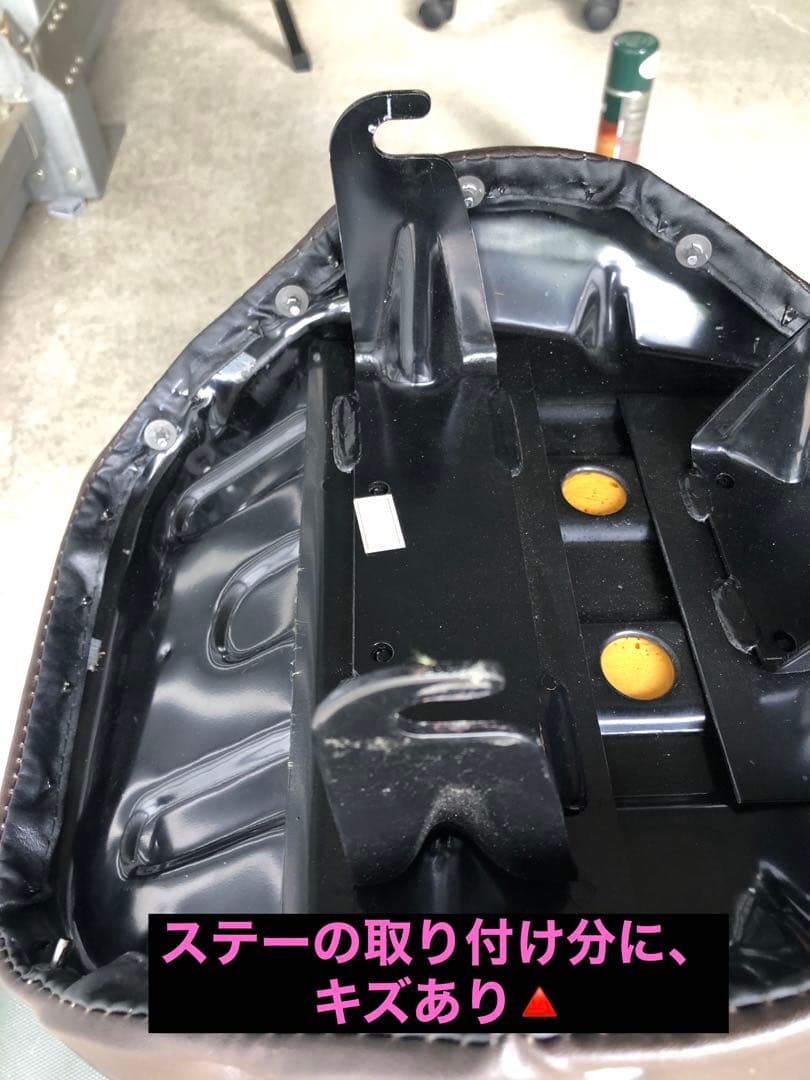 限定値引⭐︎HONDA純正⭐︎モンキー用シート　ブラウン　HONDAロゴ
