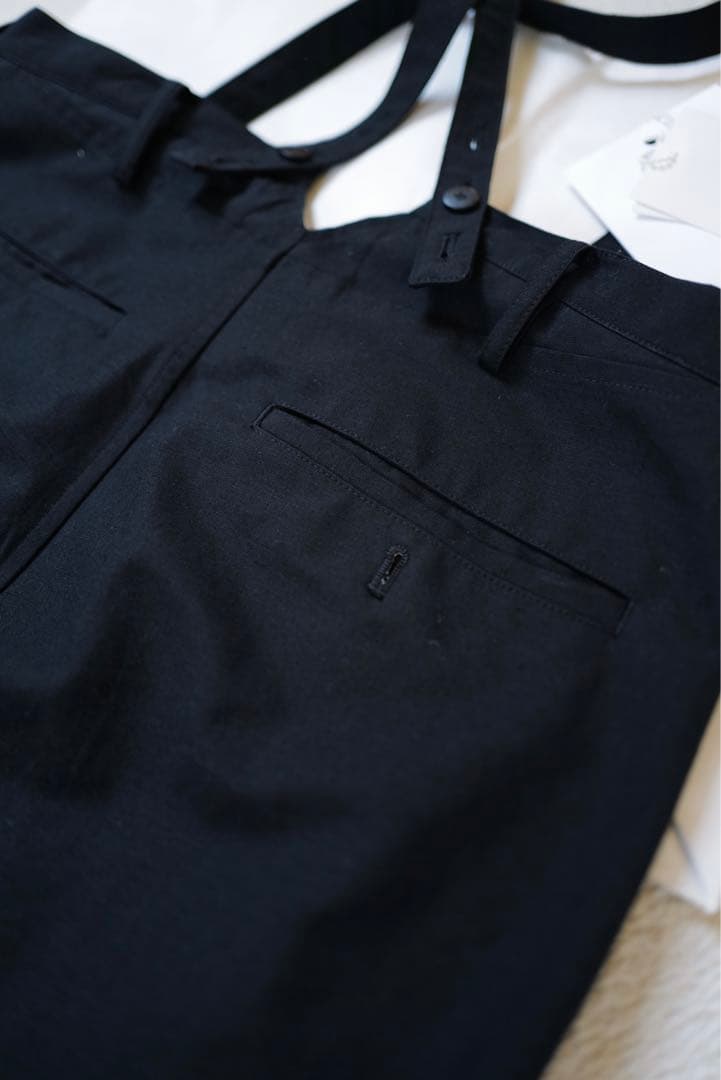 パンツ visvim TRAVAILLER BRACES PANTS BLACK