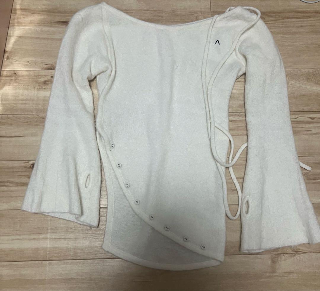 トップス ANDMARY Fluffy loose knit