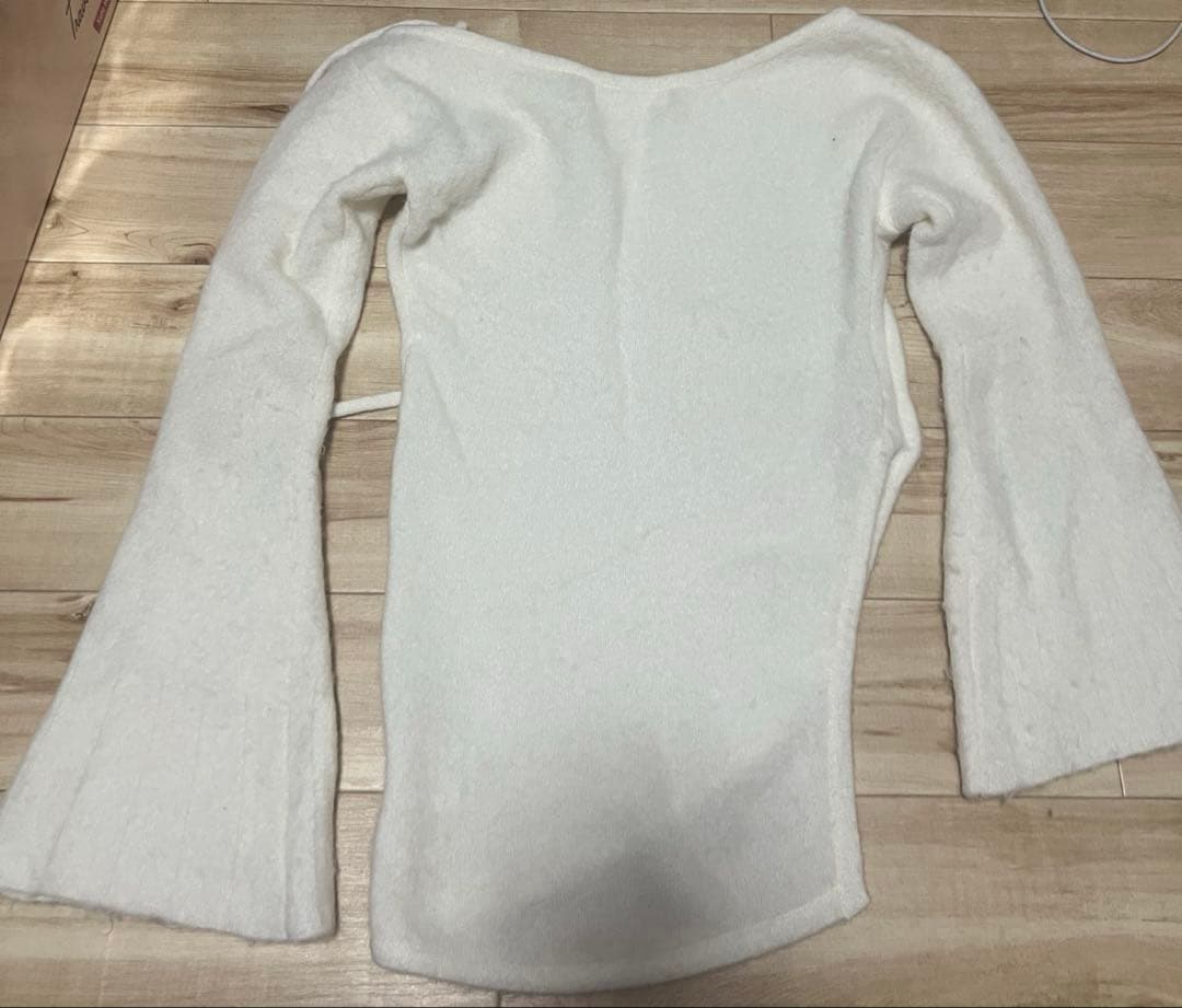 トップス ANDMARY Fluffy loose knit