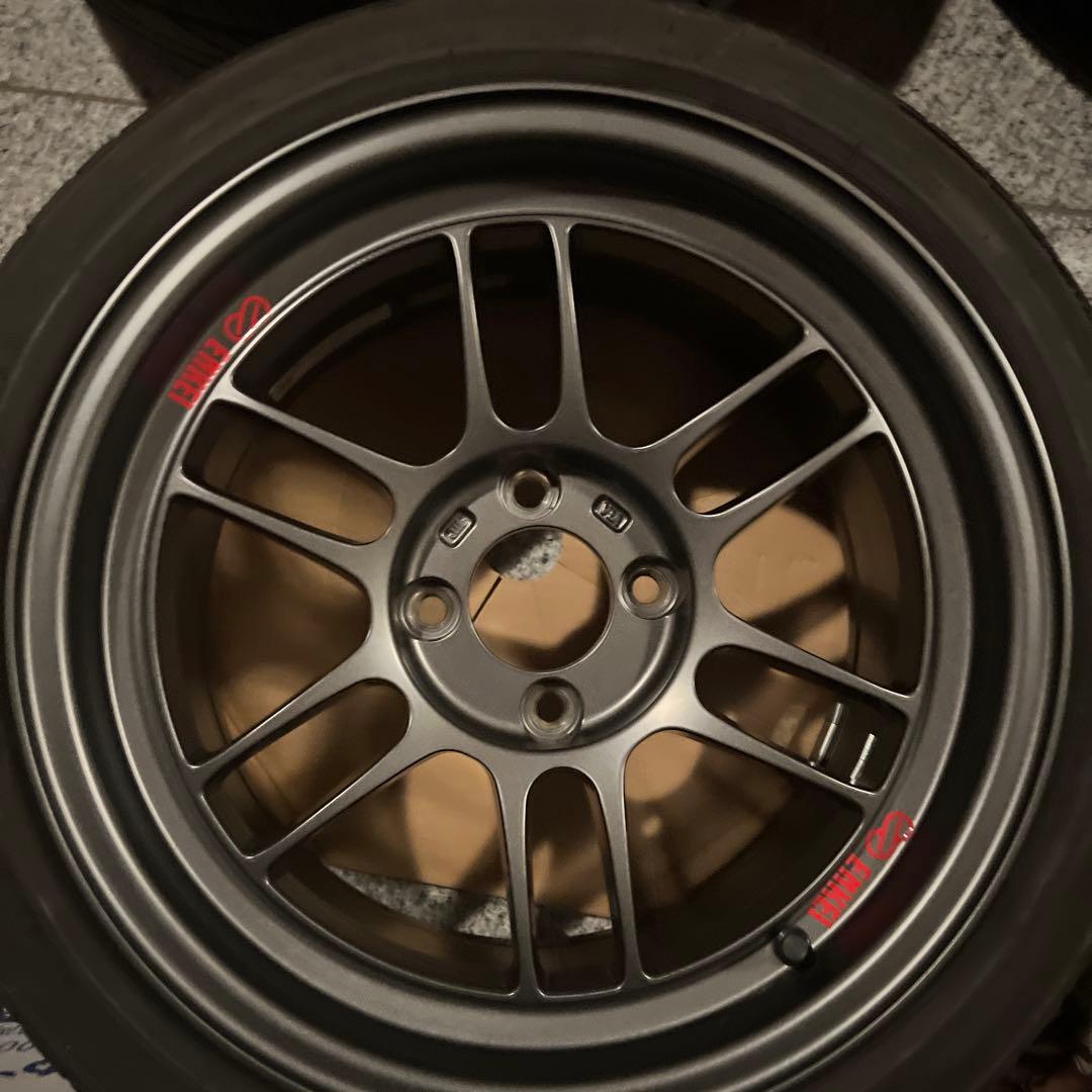 15インチ ホイールセット エンケイrpf1 rs