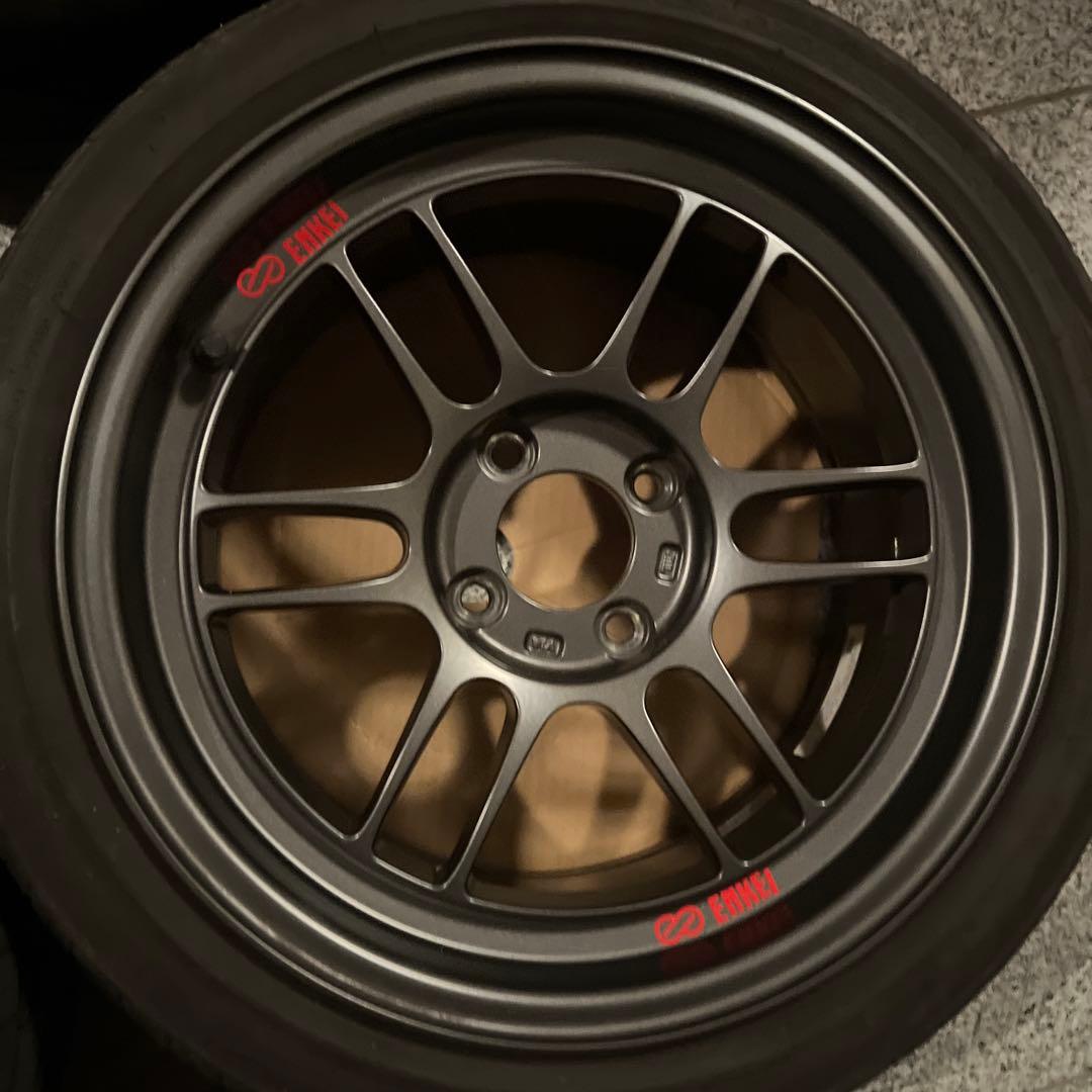 15インチ ホイールセット エンケイrpf1 rs