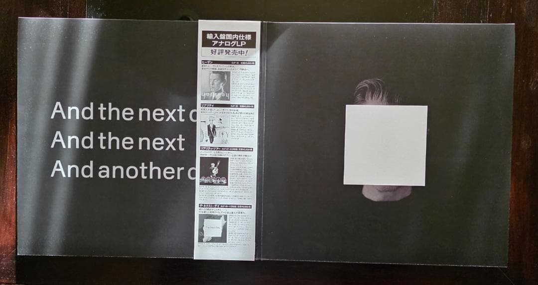 美品 デヴィッドボウイ 「The Next Day」 カラー２枚組LP