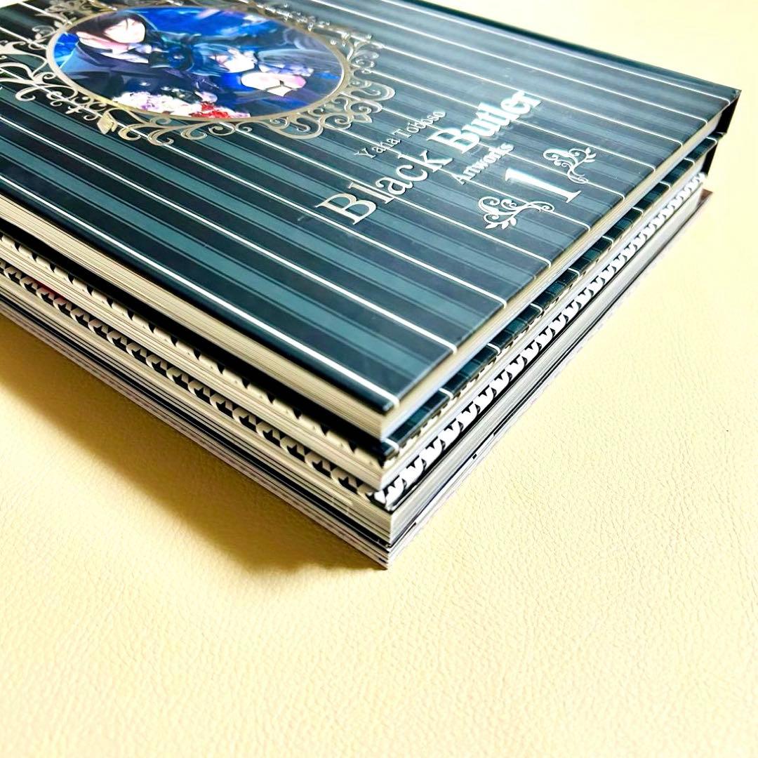 黒執事画集 1、2、Book of circus オフィシャルレコード PASH