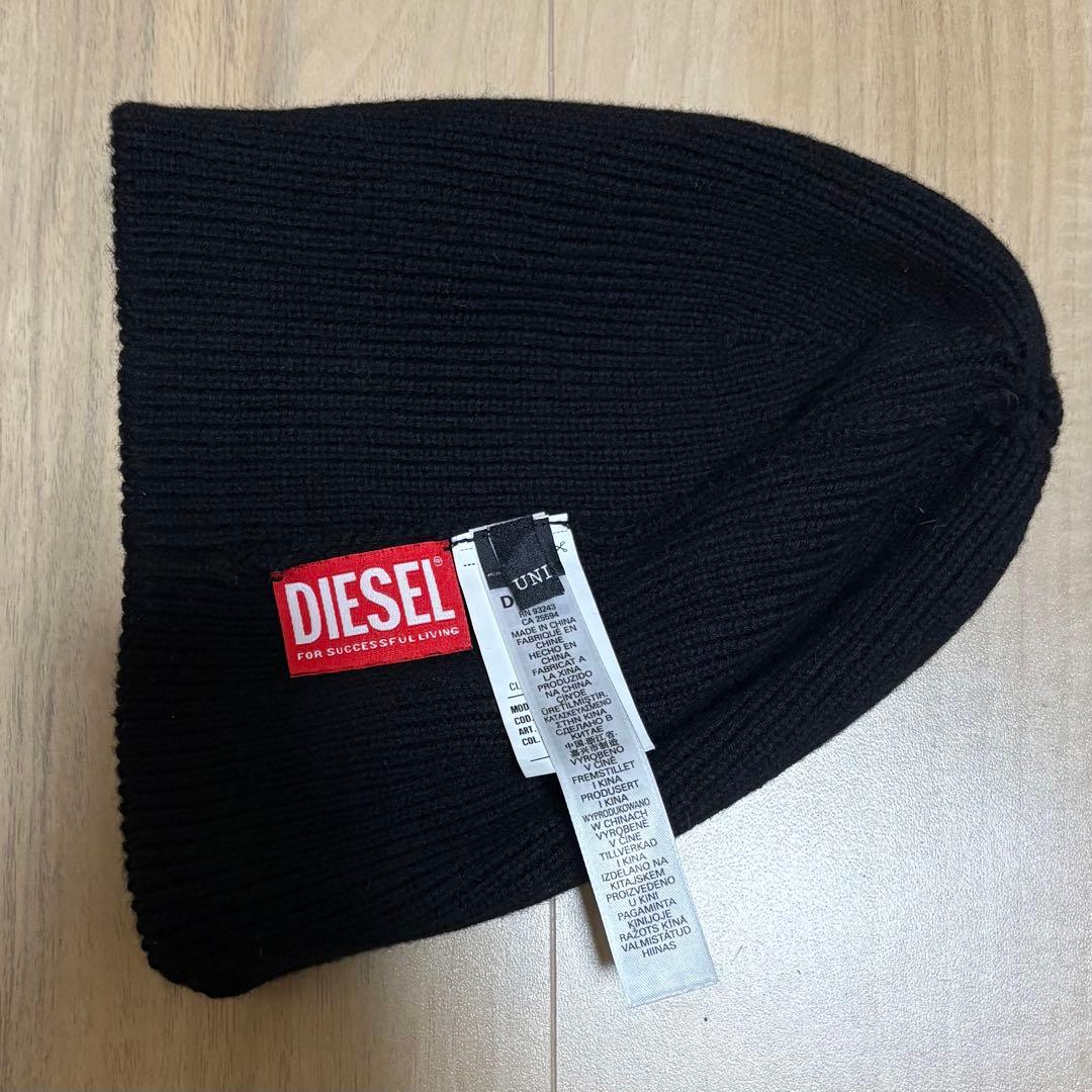 a*様 DIESEL ニットキャップ Dロゴ