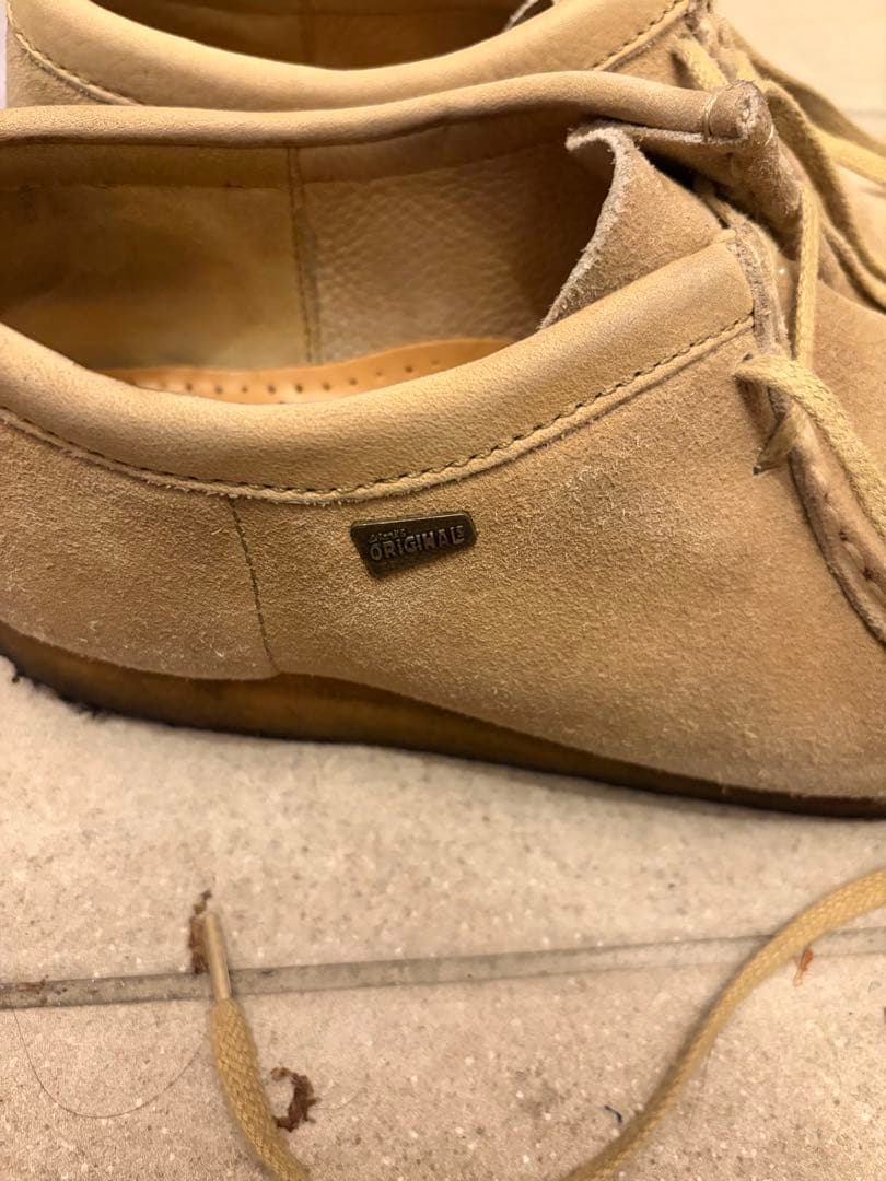 Clarks Originals ワラビー メープルスエード