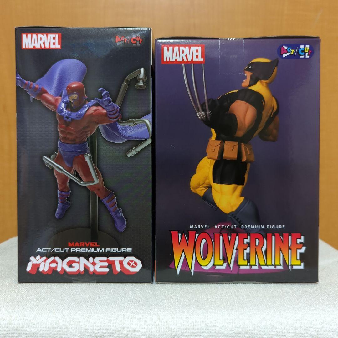 MARVEL　マーベル　ACT/CUT　プレミアムフィギュア　6種　おまけ付き