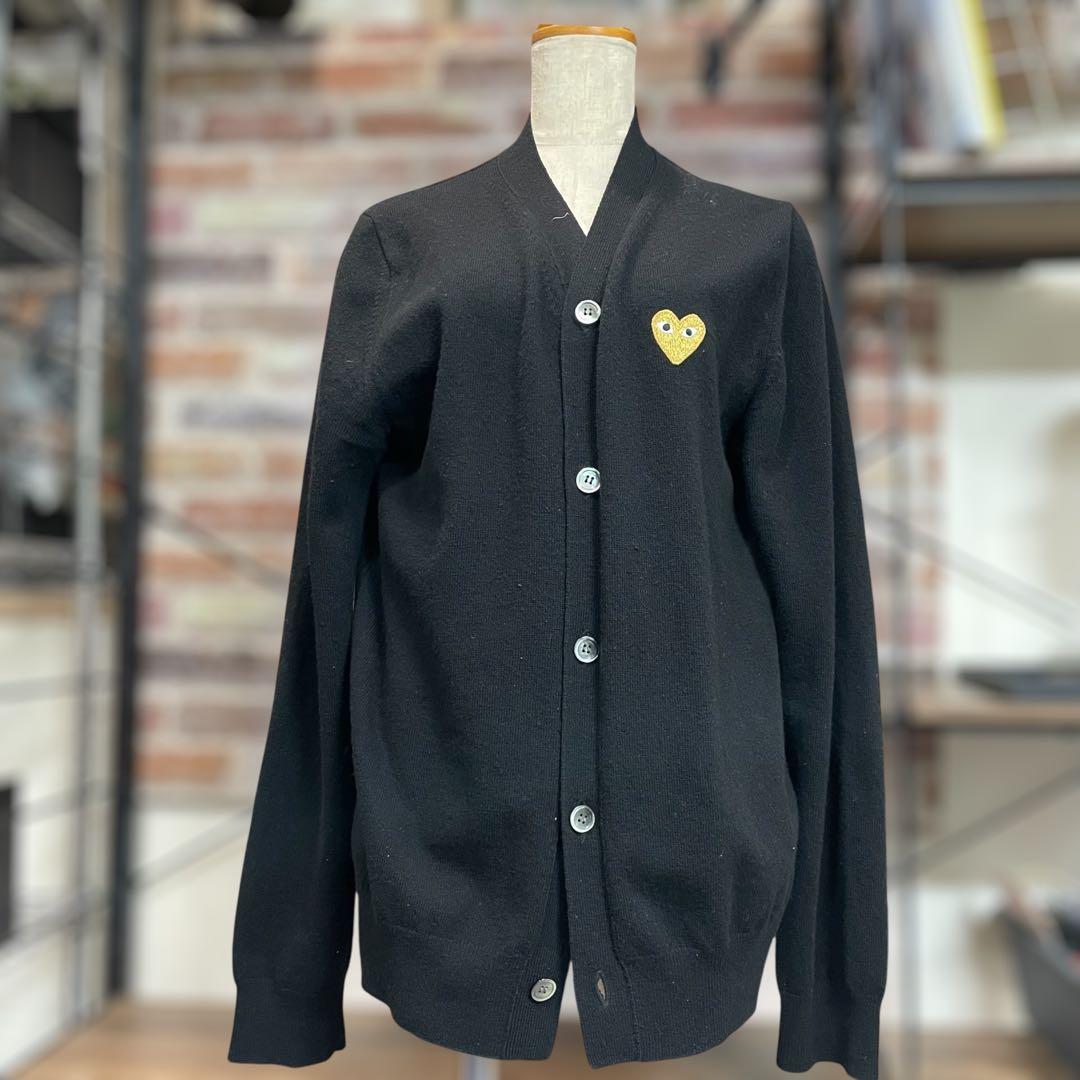 I*♪様 COMME des GARCONS 黒 長袖カーディガン