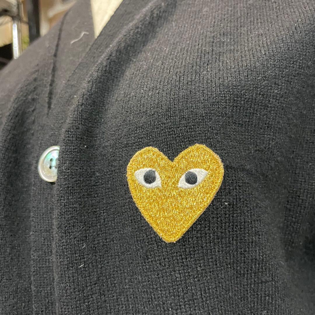 I*♪様 COMME des GARCONS 黒 長袖カーディガン
