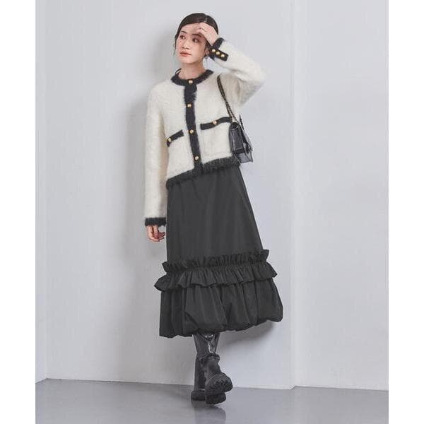 新品 UNITED ARROWS バブルヘム スカート バルーン フリル