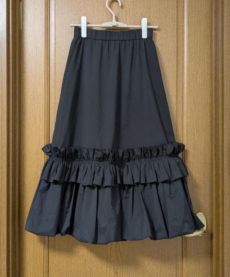 新品 UNITED ARROWS バブルヘム スカート バルーン フリル