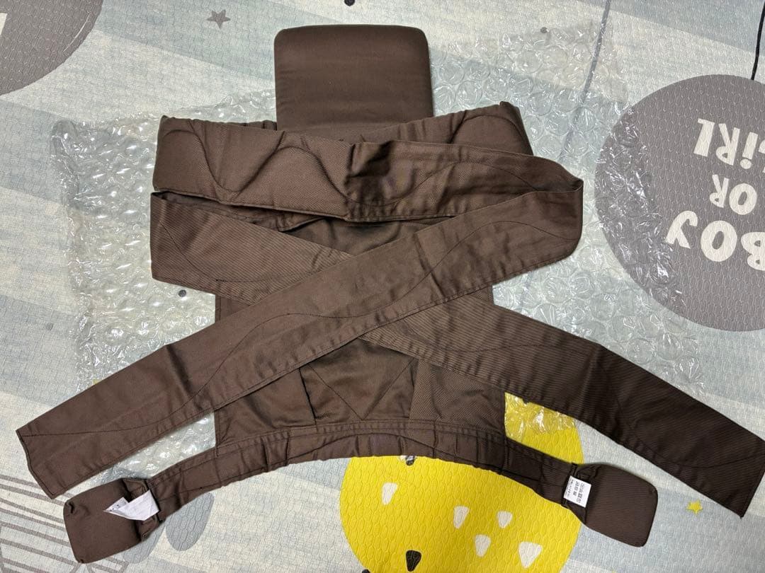 北極しろくま堂　おんぶ紐　ニートゥニー　スモーキーブラウン