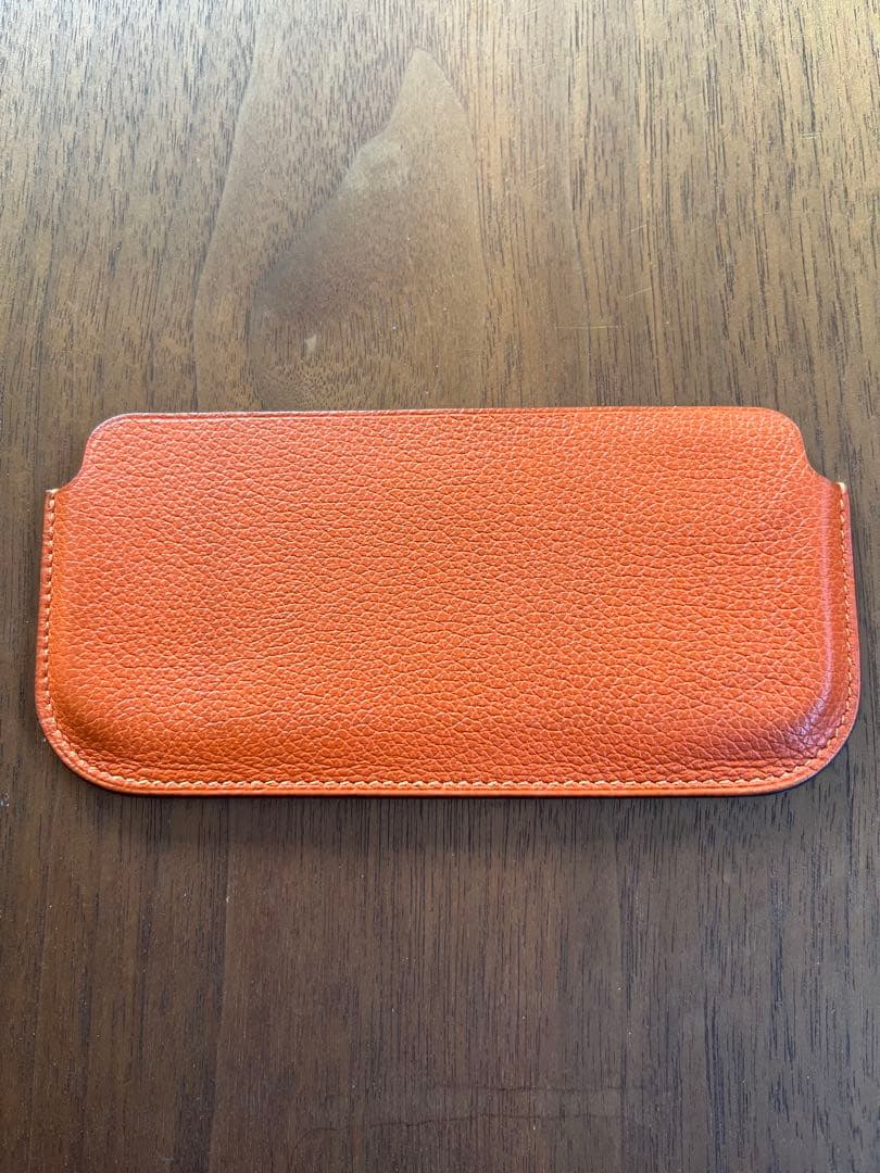 HERMES エテュイイーカバー レザースマホケース