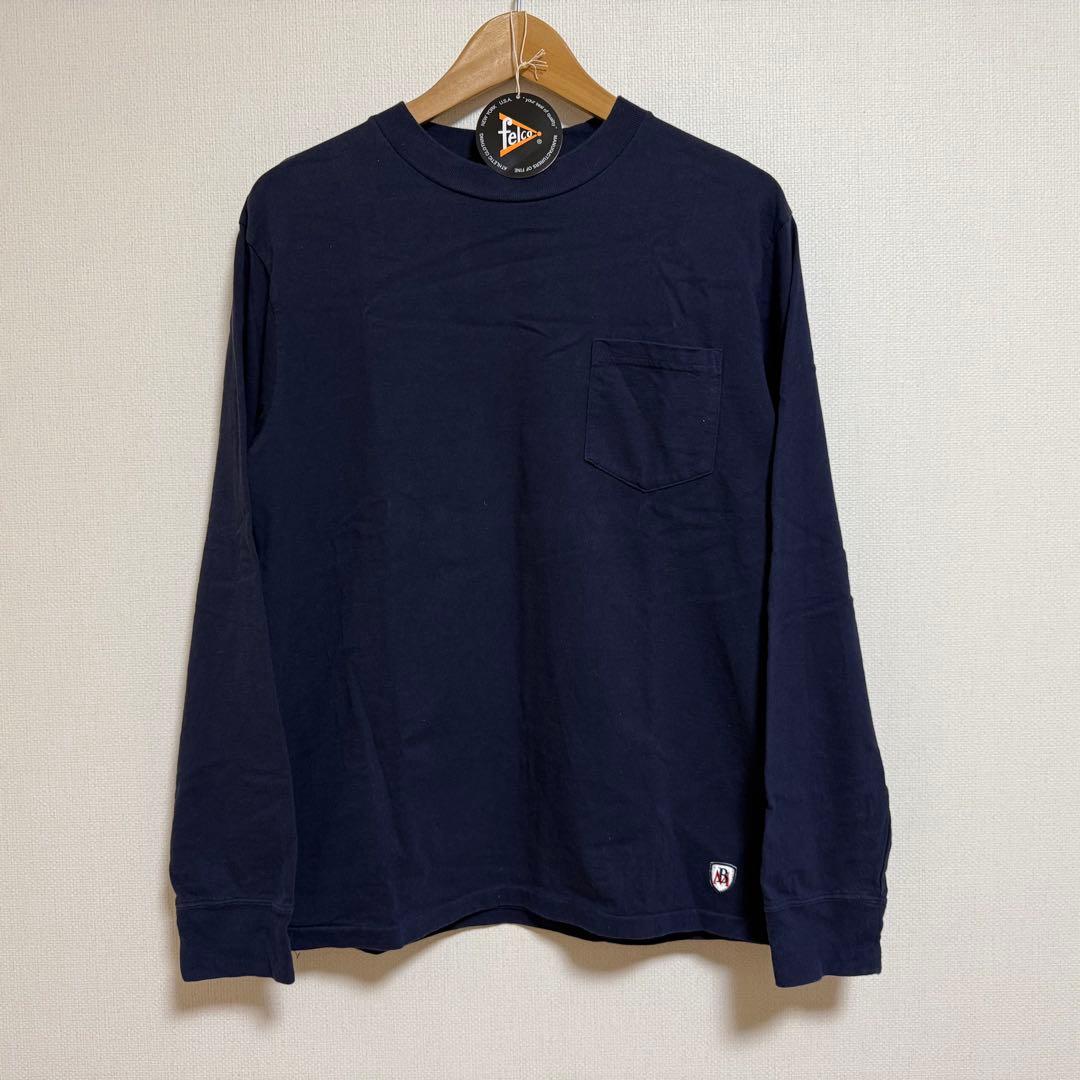 ボーイズマーケット別注　フェルコ　ハイクルーロングスリーブTシャツ