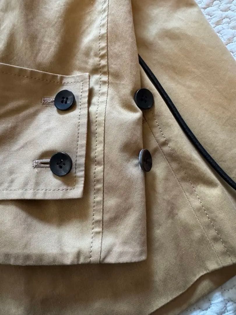 m*様 【美品】CINOH ベージュ ジャケット M コットン 春 秋 大人カジ