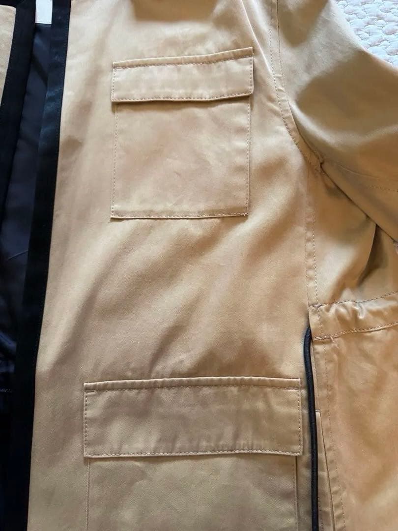 m*様 【美品】CINOH ベージュ ジャケット M コットン 春 秋 大人カジ