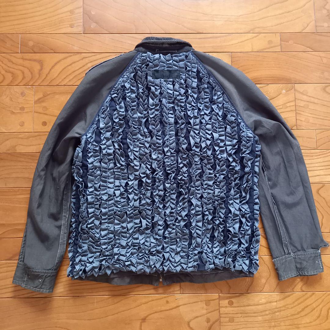 1999S/S　フリルブルゾン　コム・デ・ギャルソン　オムプリュス